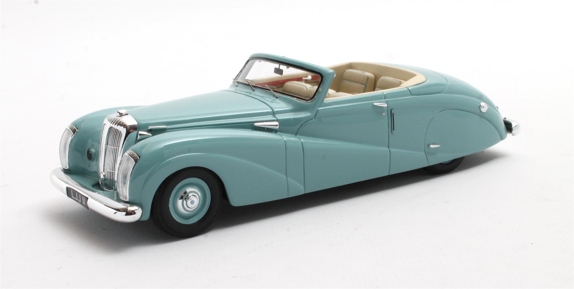 Daimler DE36 Hooper Green Goddess 1953 Groen - 1:43